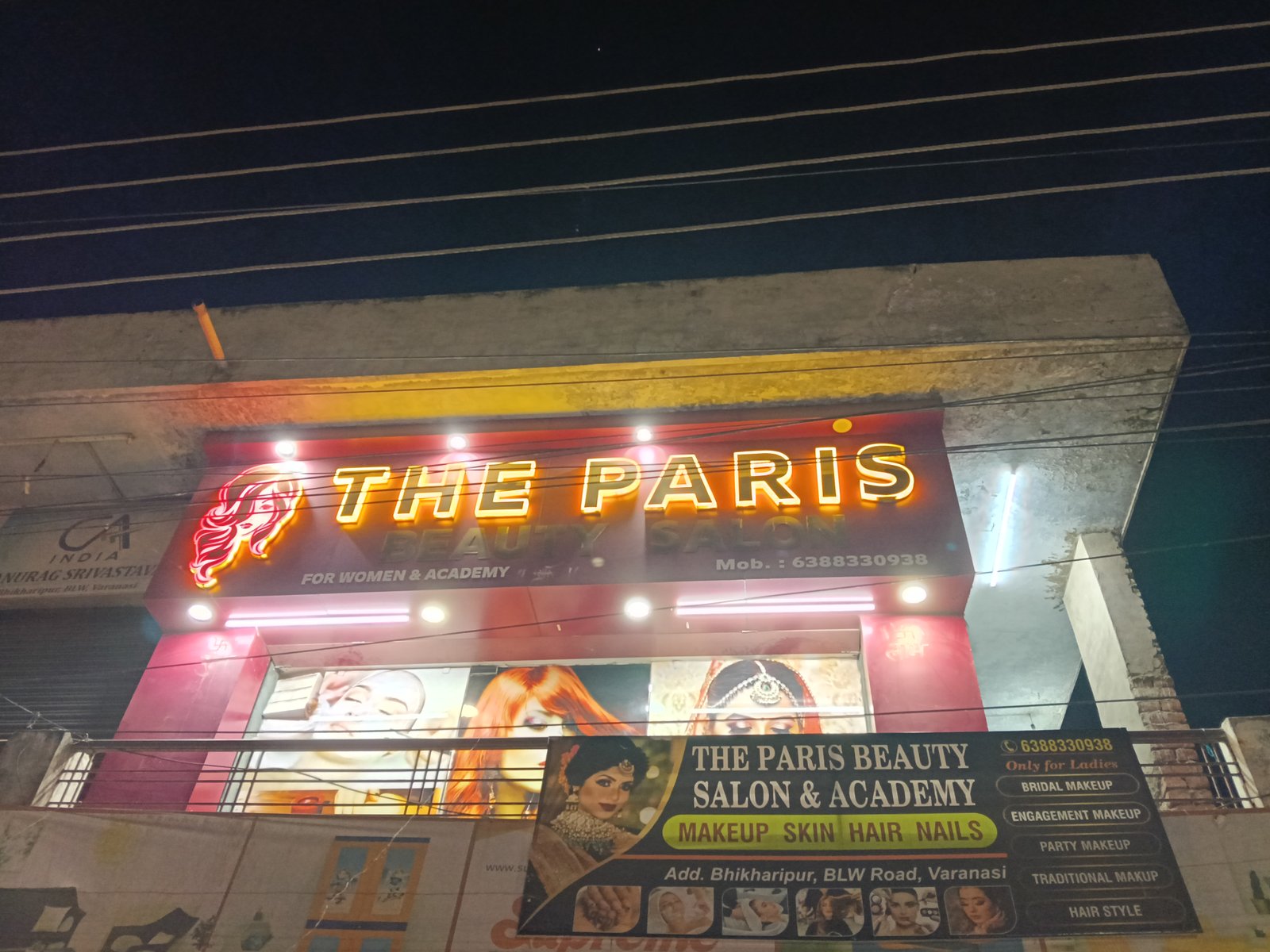 The Paris beauty salon and academy