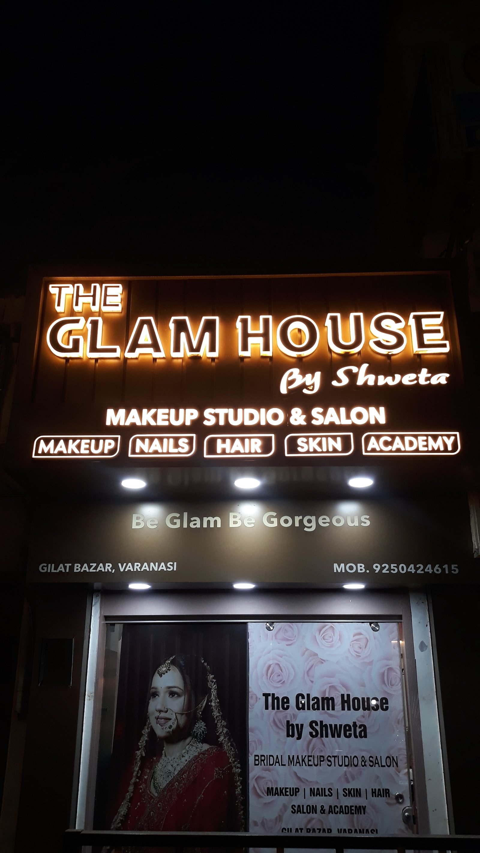 The glam house by shweta